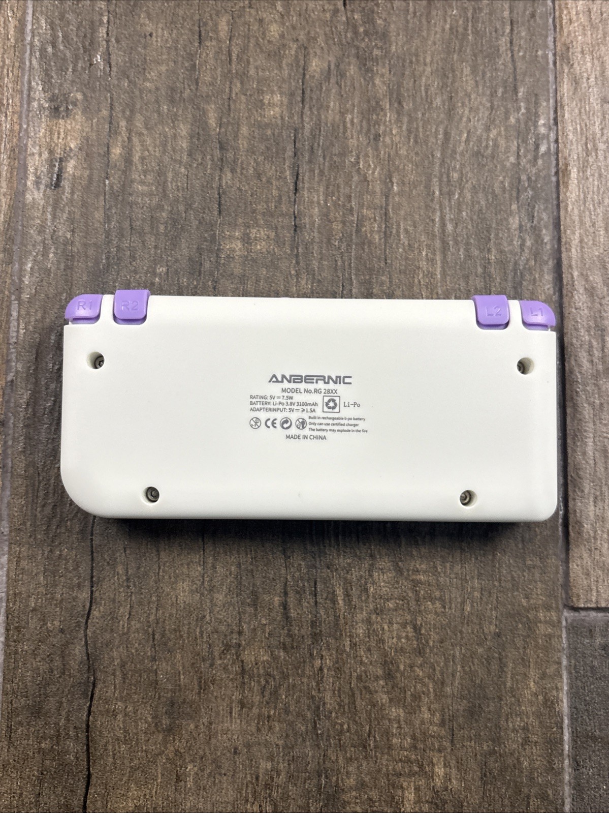 Anbernic RG28XX Handheld Game Console Retro, 64GB White