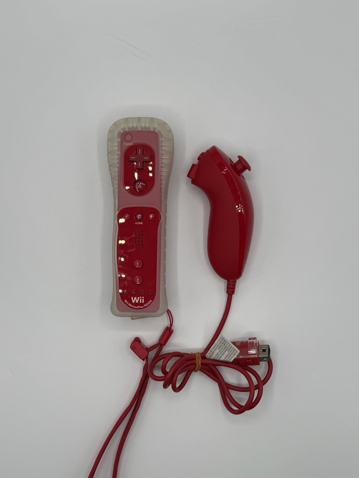 Nintendo Wii Mini Video Game Console RVL-201 Red w/ Games – Tested And Working!