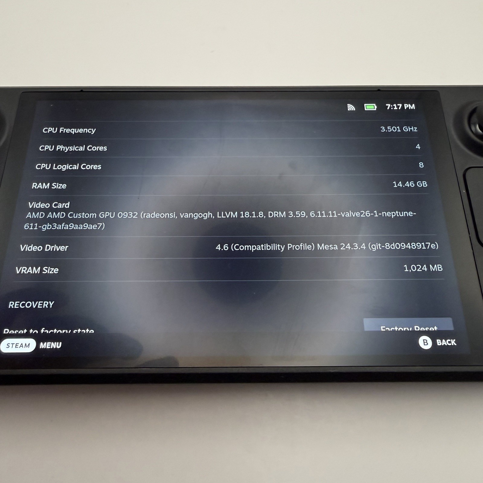Valve Steam Deck OLED 1TB Great Condition Charger & Case