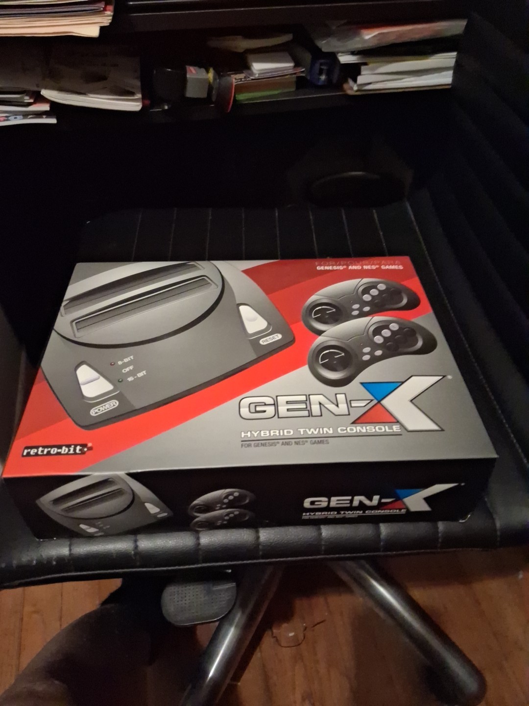 Retro-Bit Gen X Hybrid Twin Console For NES and Genesis Games