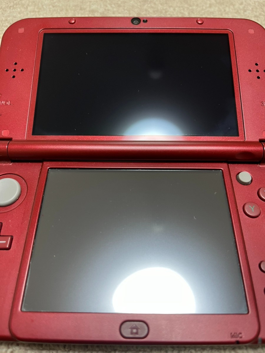New 3DS LL XL Metalic red Japan Nintendo Console region Japanese B884