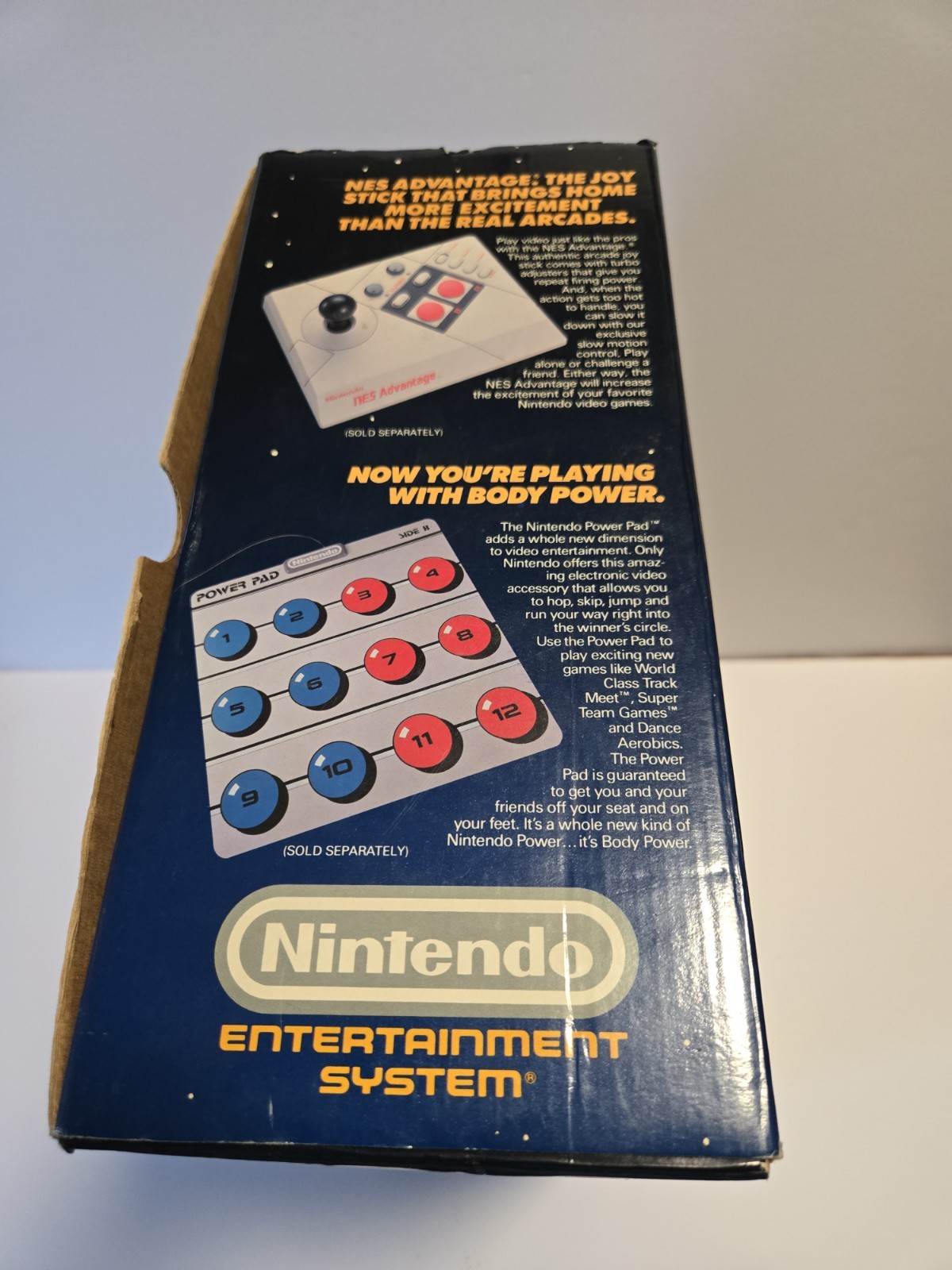 Nintendo NES Control Deck Console Complete with Original Box Cleaned TESTED