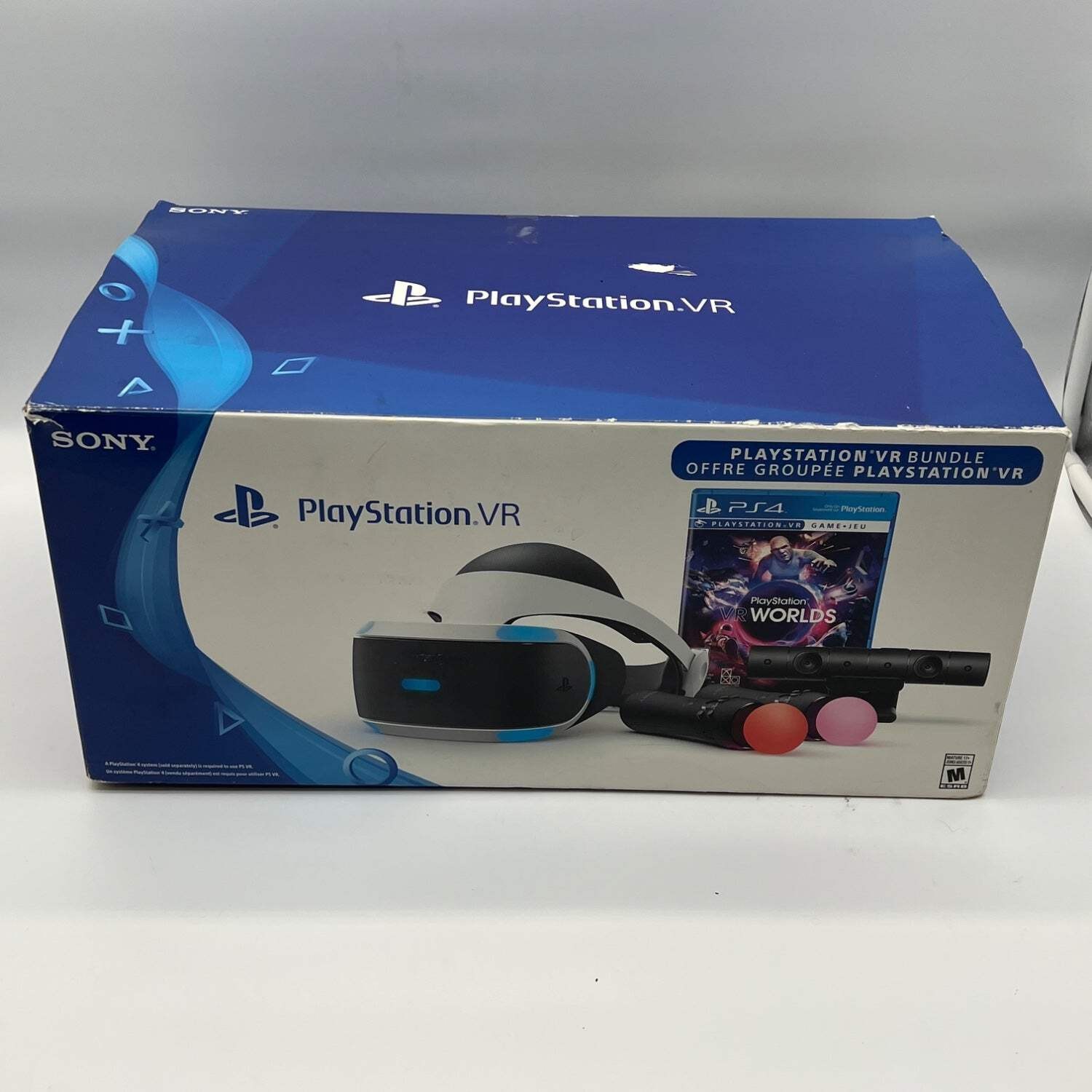 Sony PlayStation 4 PS4 Virtual Reality VR Headset White/Black CUH-ZVR1