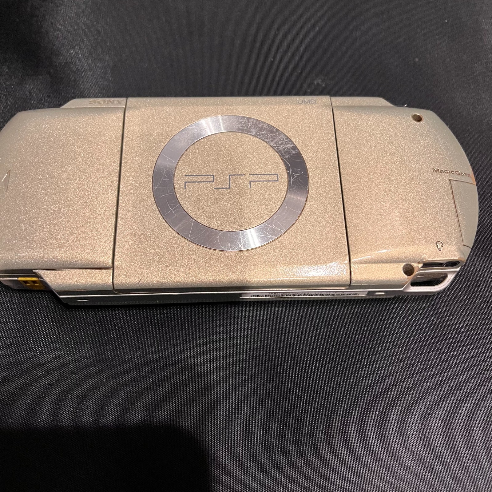 SONY PSP-1000 Gold Console Only – Tested & Working – RANK-B