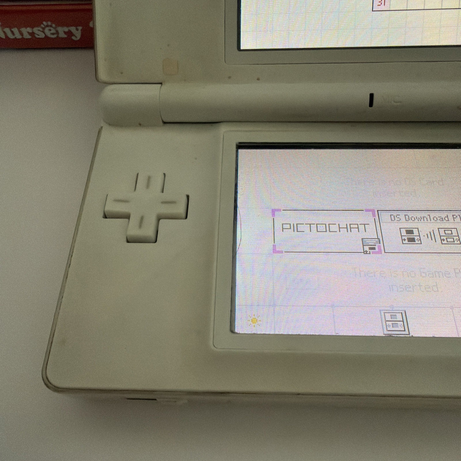 Nintendo DS Lite Original Handheld System Games Console White W/Games READ