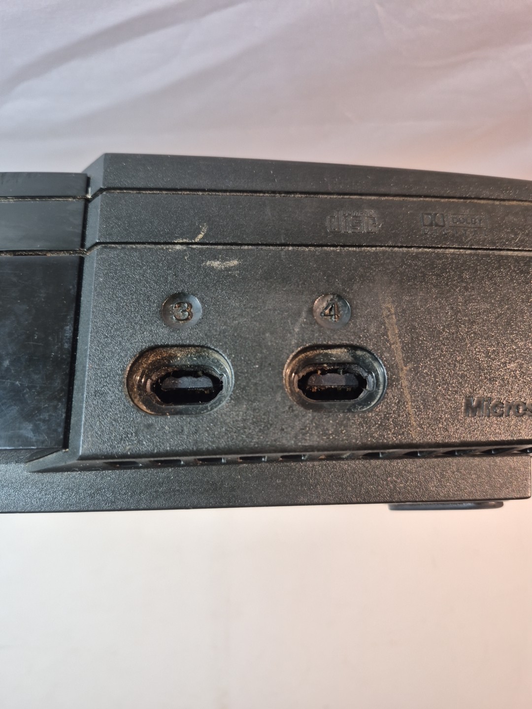 Original Xbox Console Only For Parts Or Repair Tray Sticks Yellow Light Blinks