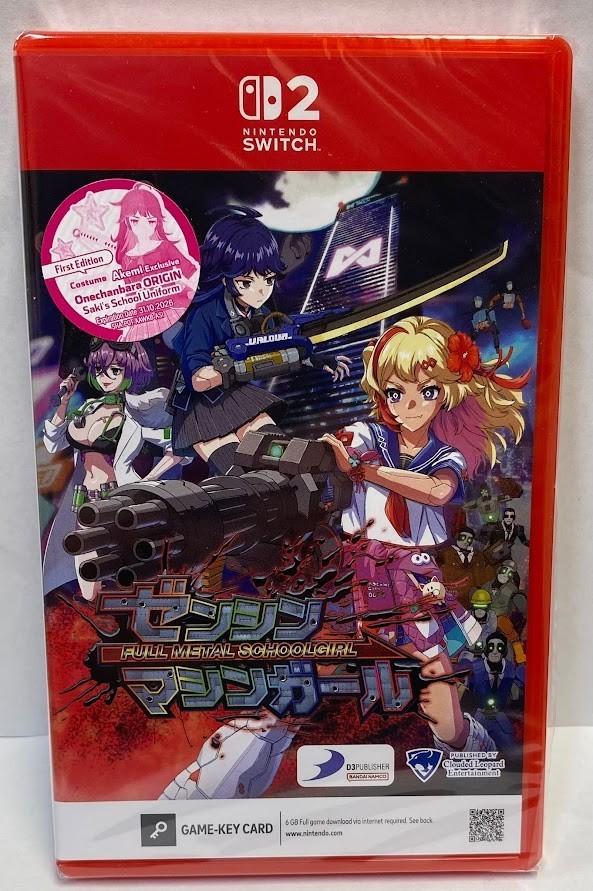 Full Metal Schoolgirl [Multi-Language] Game Key Cart Switch 2 New Game Special