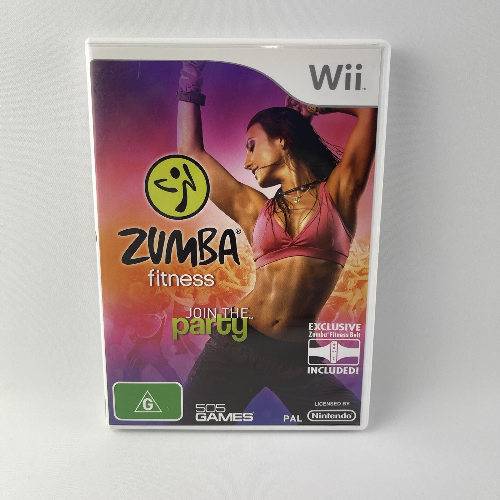 Zumba Fitness : Join The Party – Nintendo Wii Game – Manual – PAL