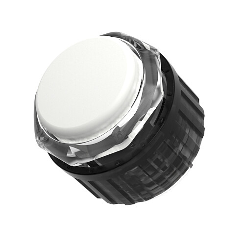 Gamerfinger HBFS-24-G3-Screw CRYSTAL (24mm) Cherry MX Silver Switch Push Button