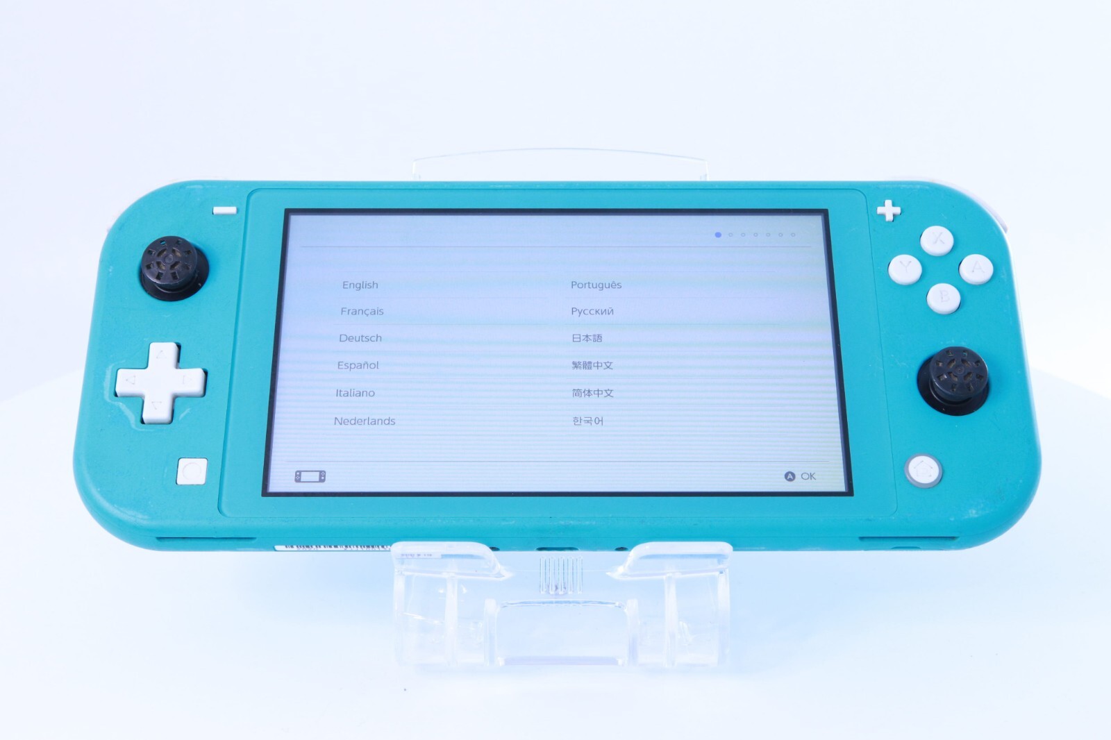 JP Game Nintendo Switch Lite Turquoise [Rank :B]【 Region Free 】