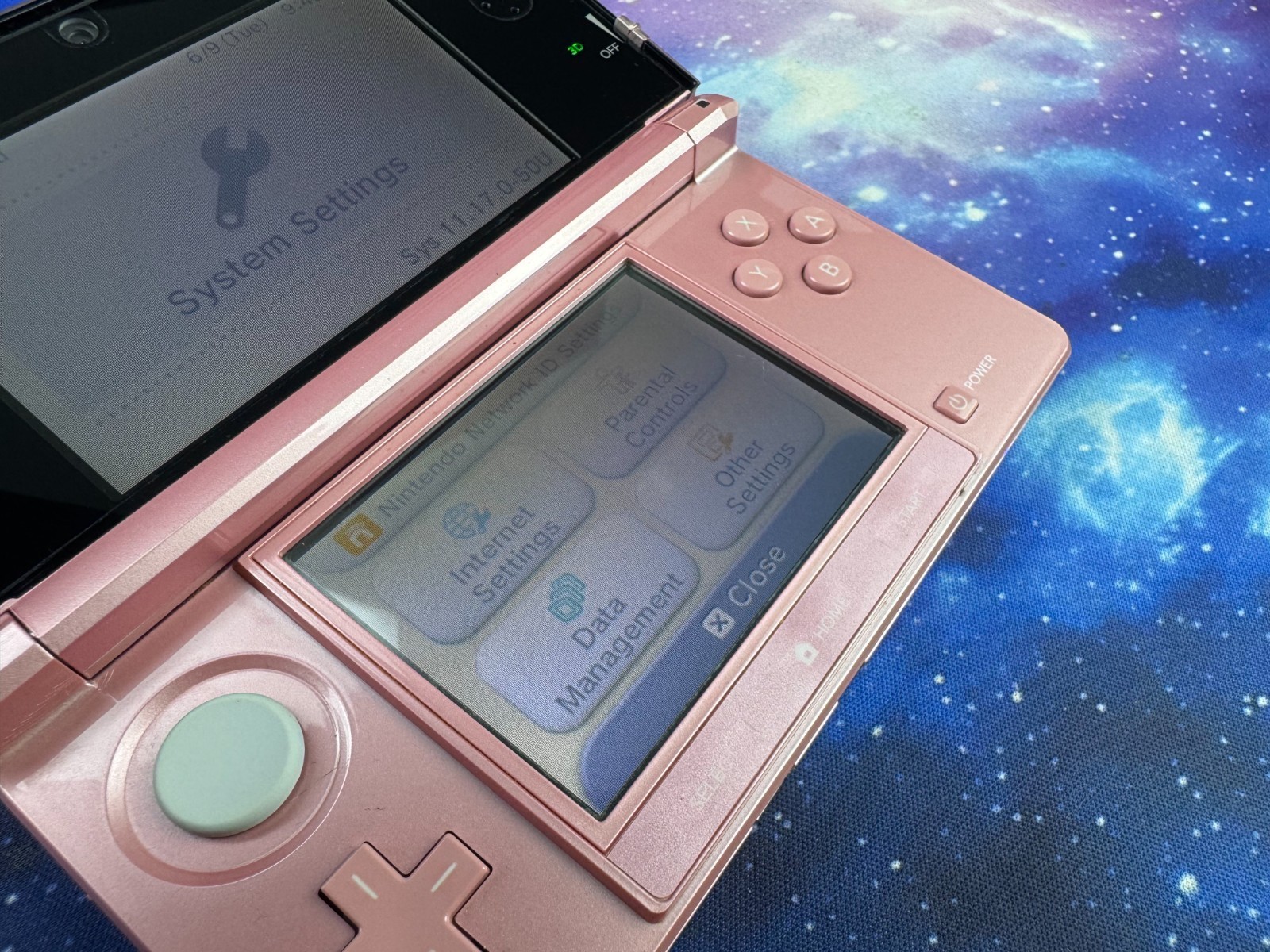 USB INBUILT CAPTURE CARD Light Pink Original Nintendo 3DS Console REGION FREE