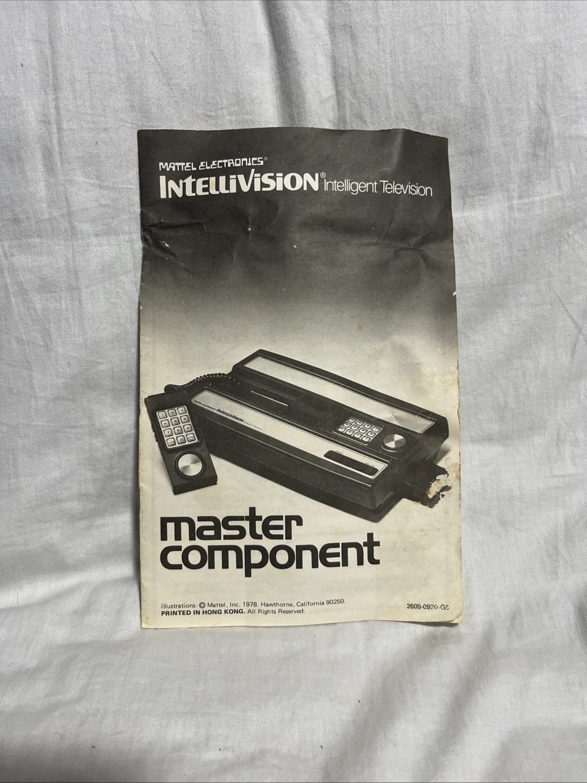 Intellivision Game System Console W/ Games and Manuals Untested