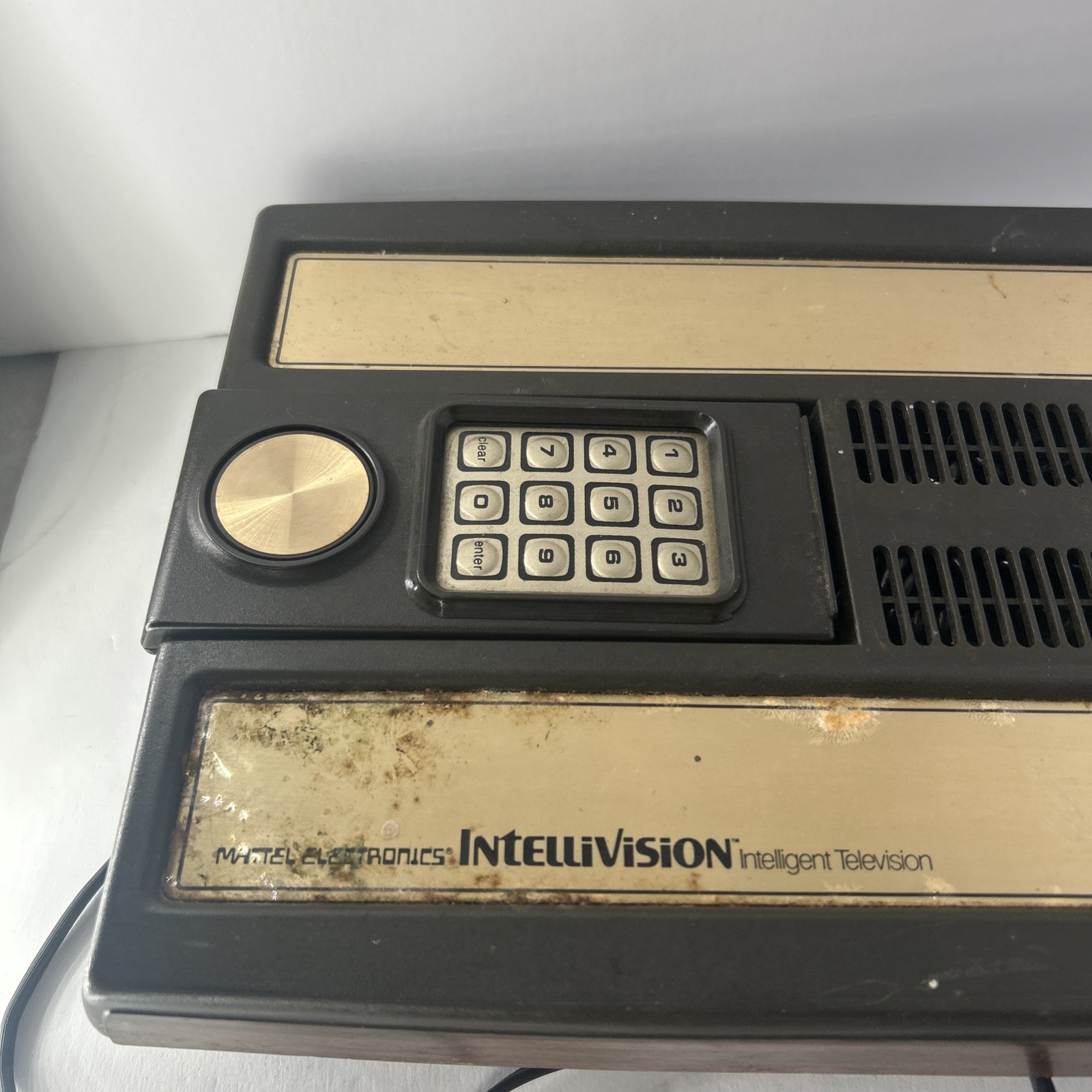 Intellivision Game Console 2609A For Parts Or Repair Only
