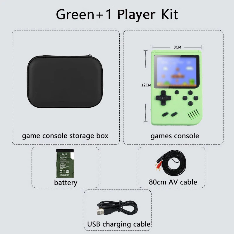 Built-in 500+ Classic arcade retro games Console for TV 5 inch Video Game Handhe
