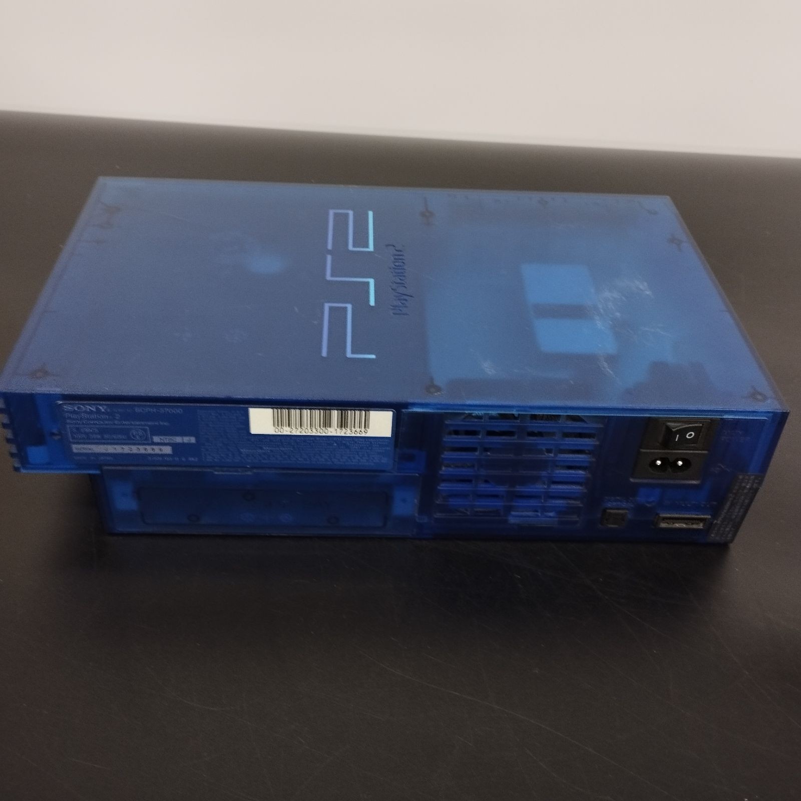 PS2 PlayStation2 Ocean Blue Console System SCPH-37000 Limited Edition Japan