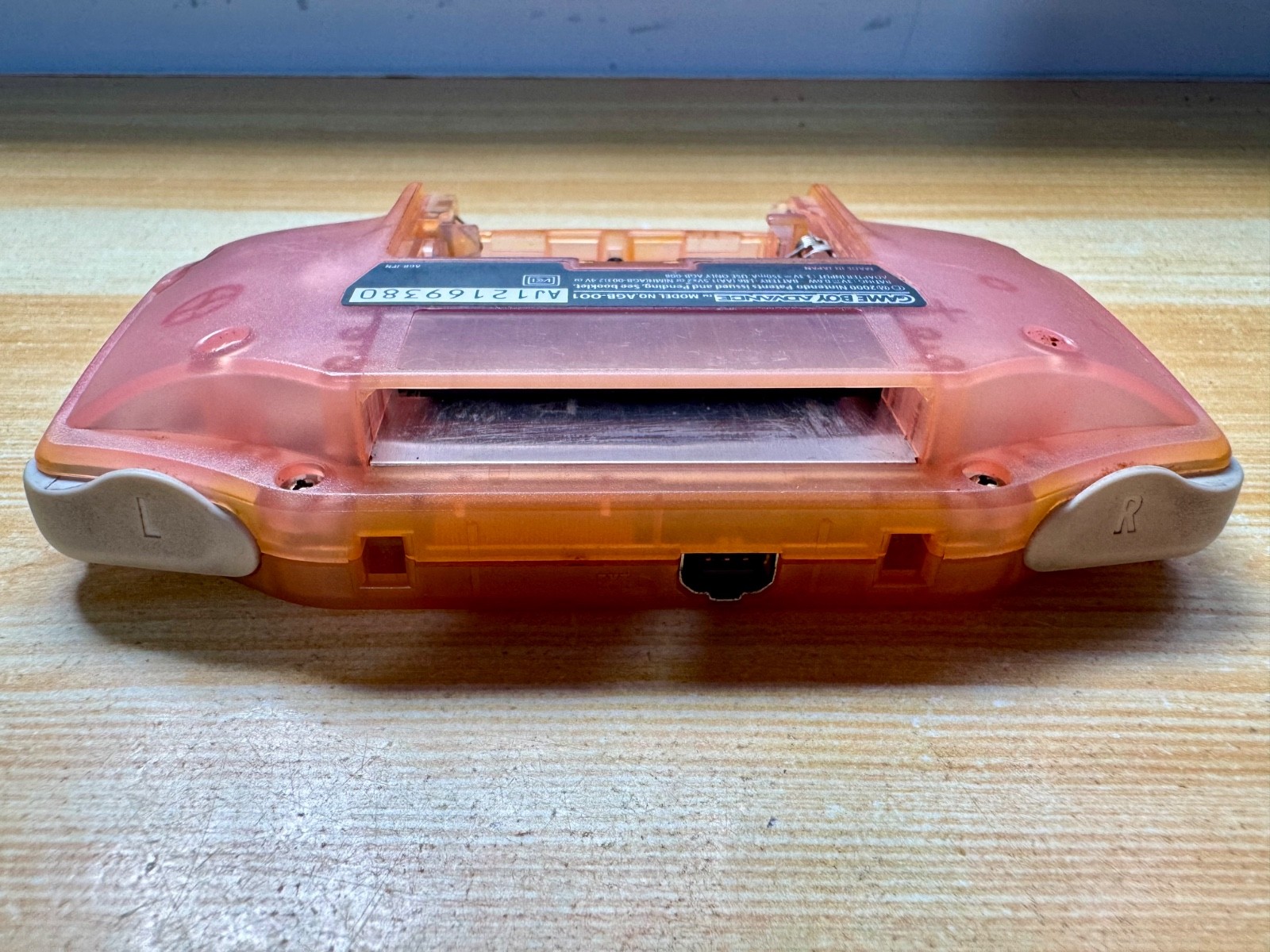 Nintendo Gameboy Advance AGB001 Fuchsia Blossom Pink Handheld System Console GBA