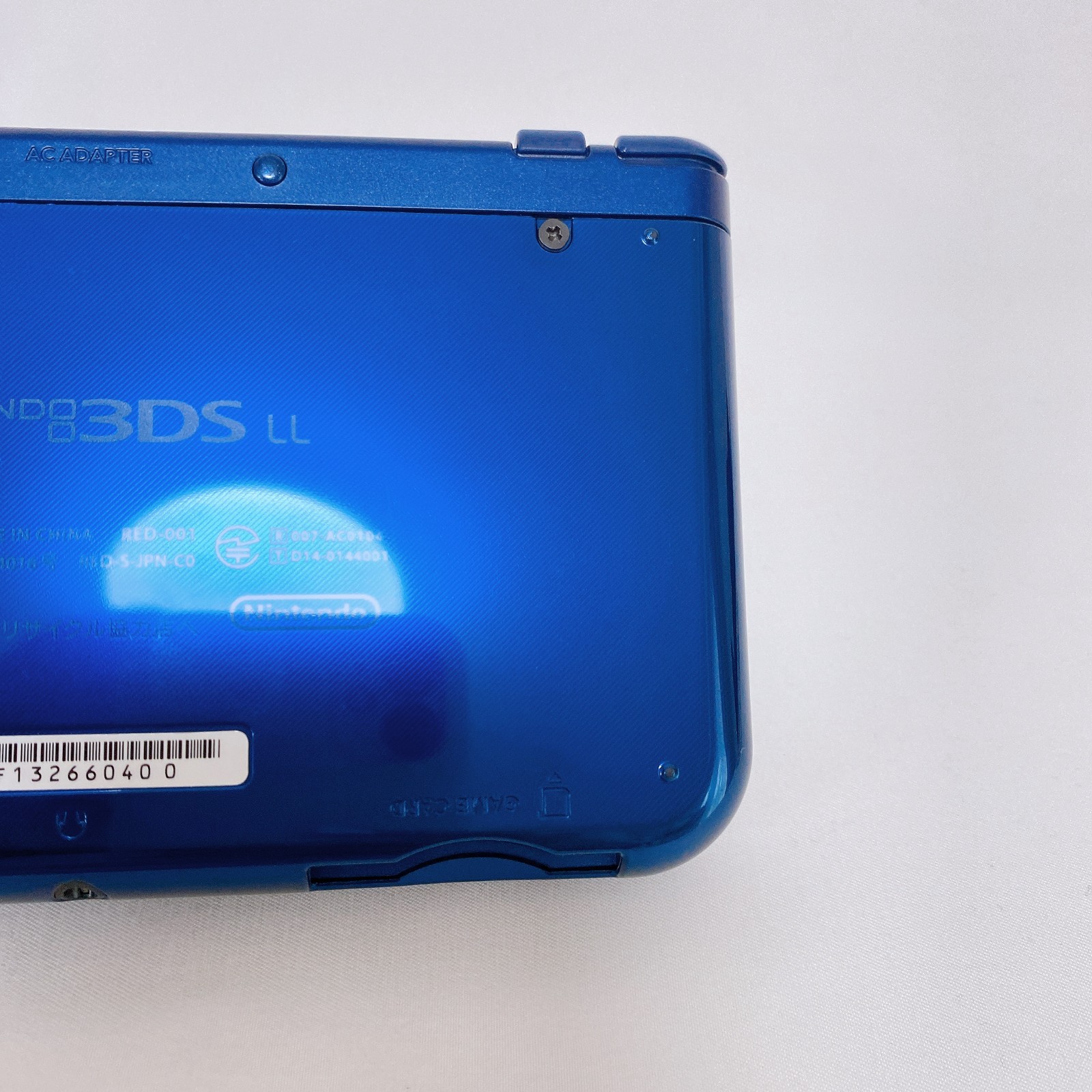 New Nintendo 3DS LL XL Metallic Blue Console Stylus Japan Tested Working Rank S