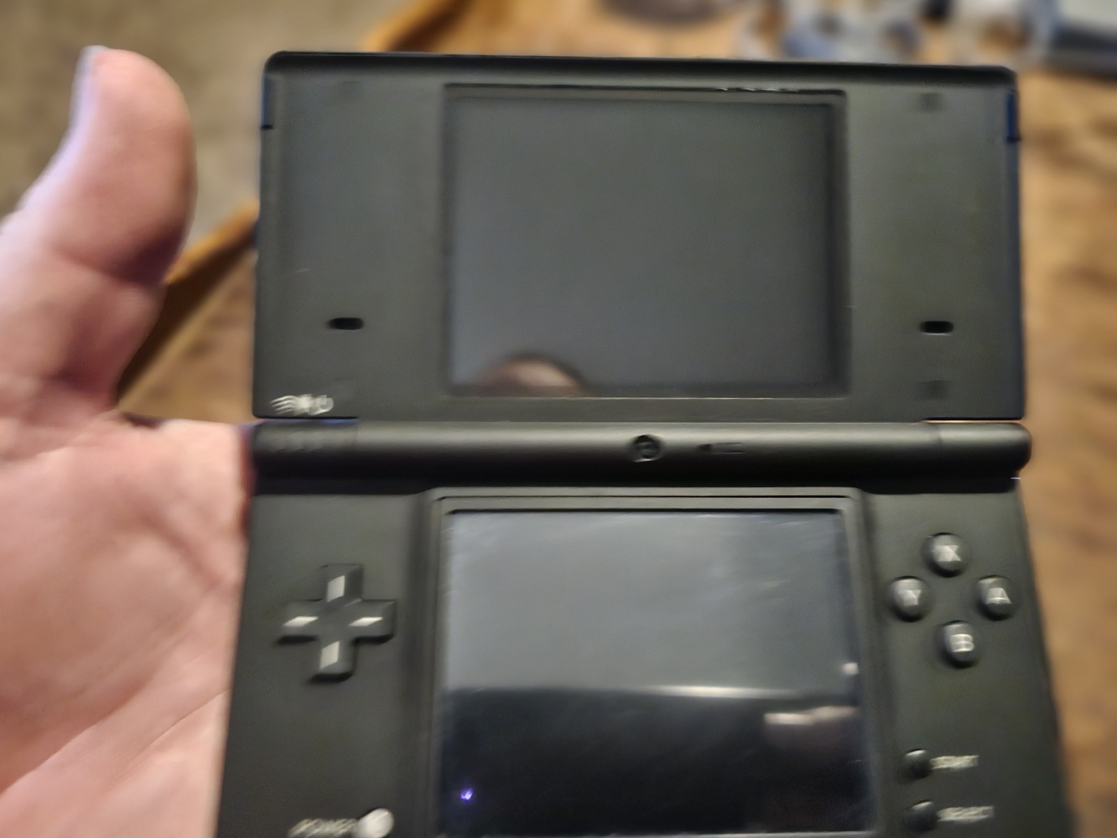Nintendo DSi Launch Edition Black Handheld With Charger