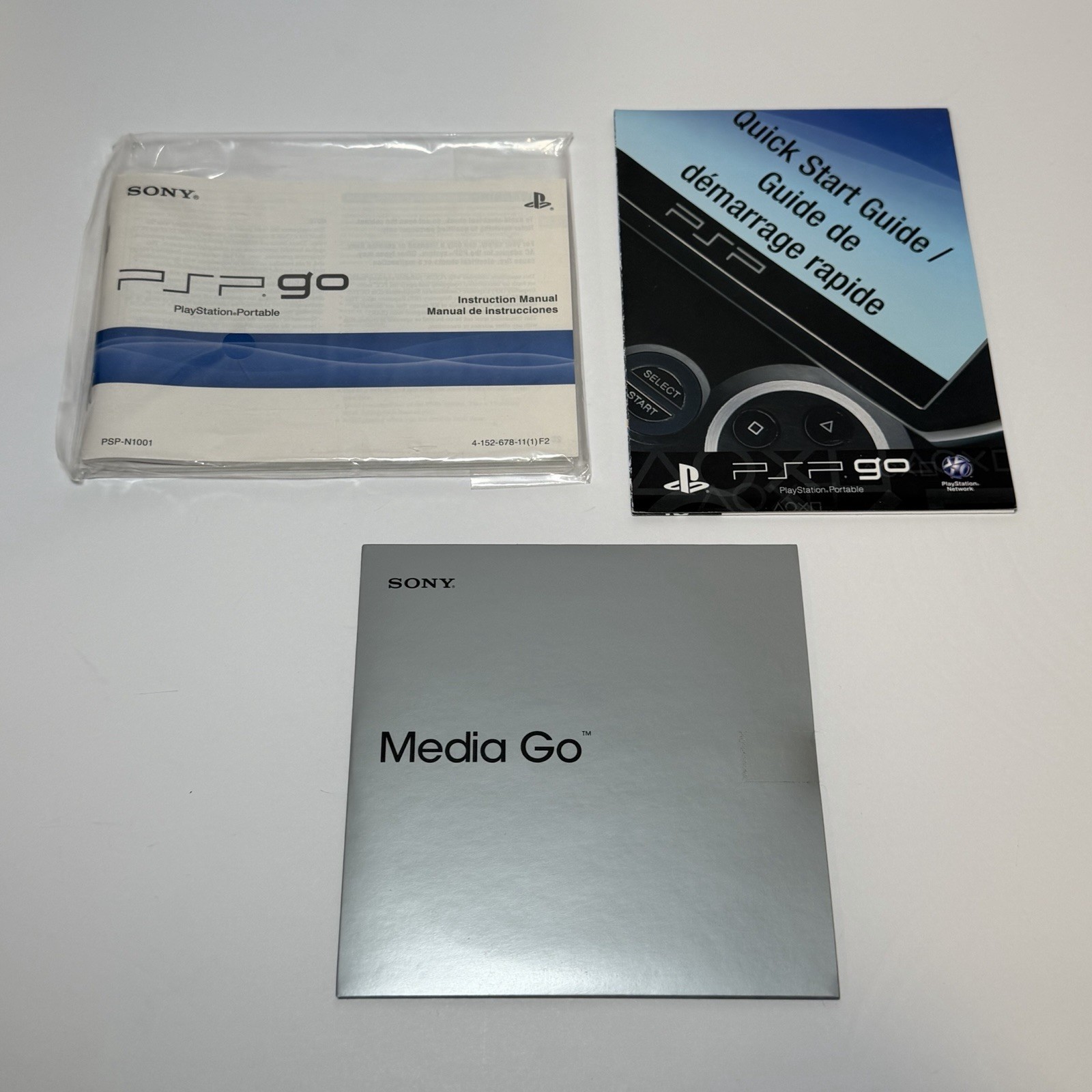 Sony PSP GO 16GB PSP-N1001 Console Handheld Portable Black In Box No Charger