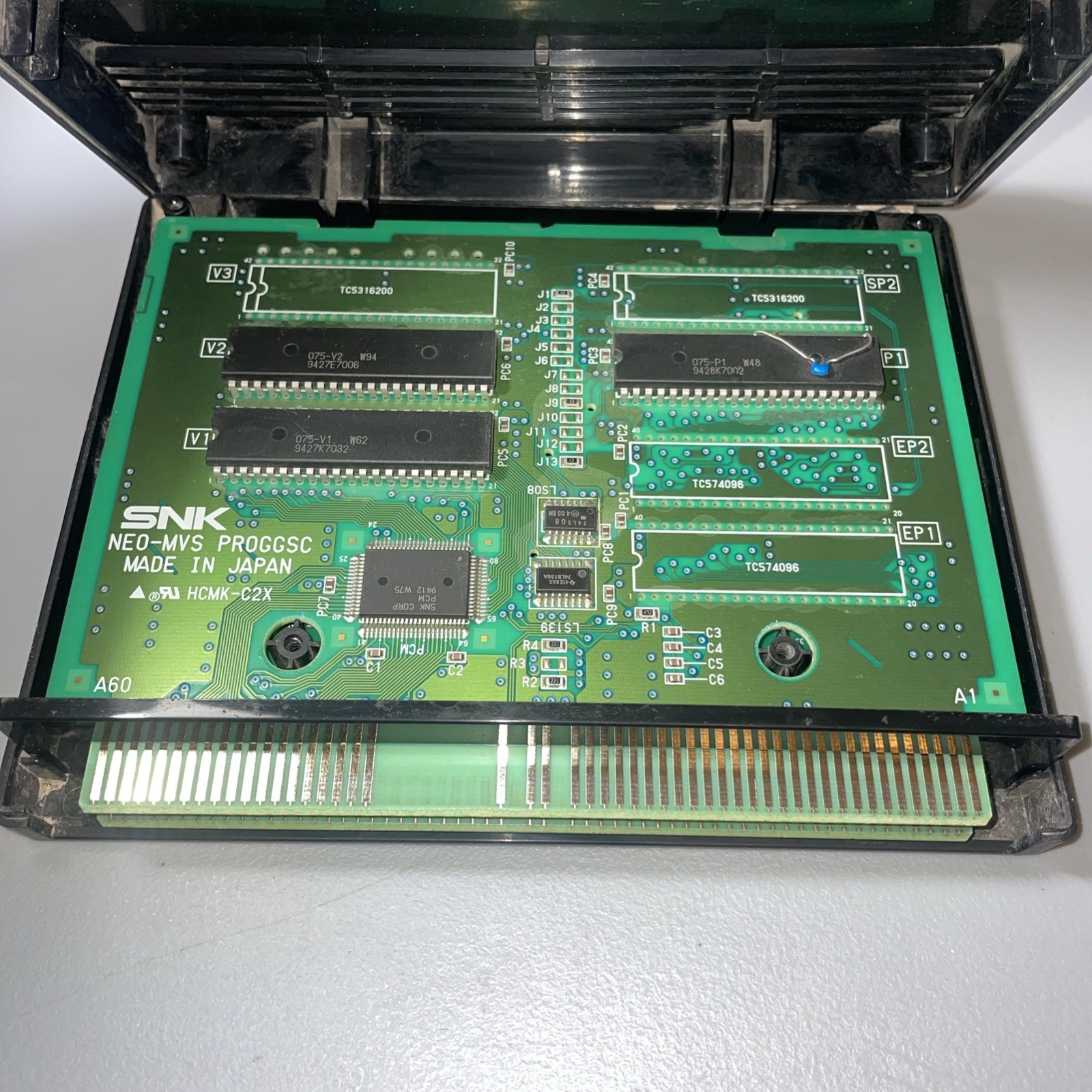 US Seller – Aero Fighters 2 – neo geo mvs – Authentic – Tested & Working