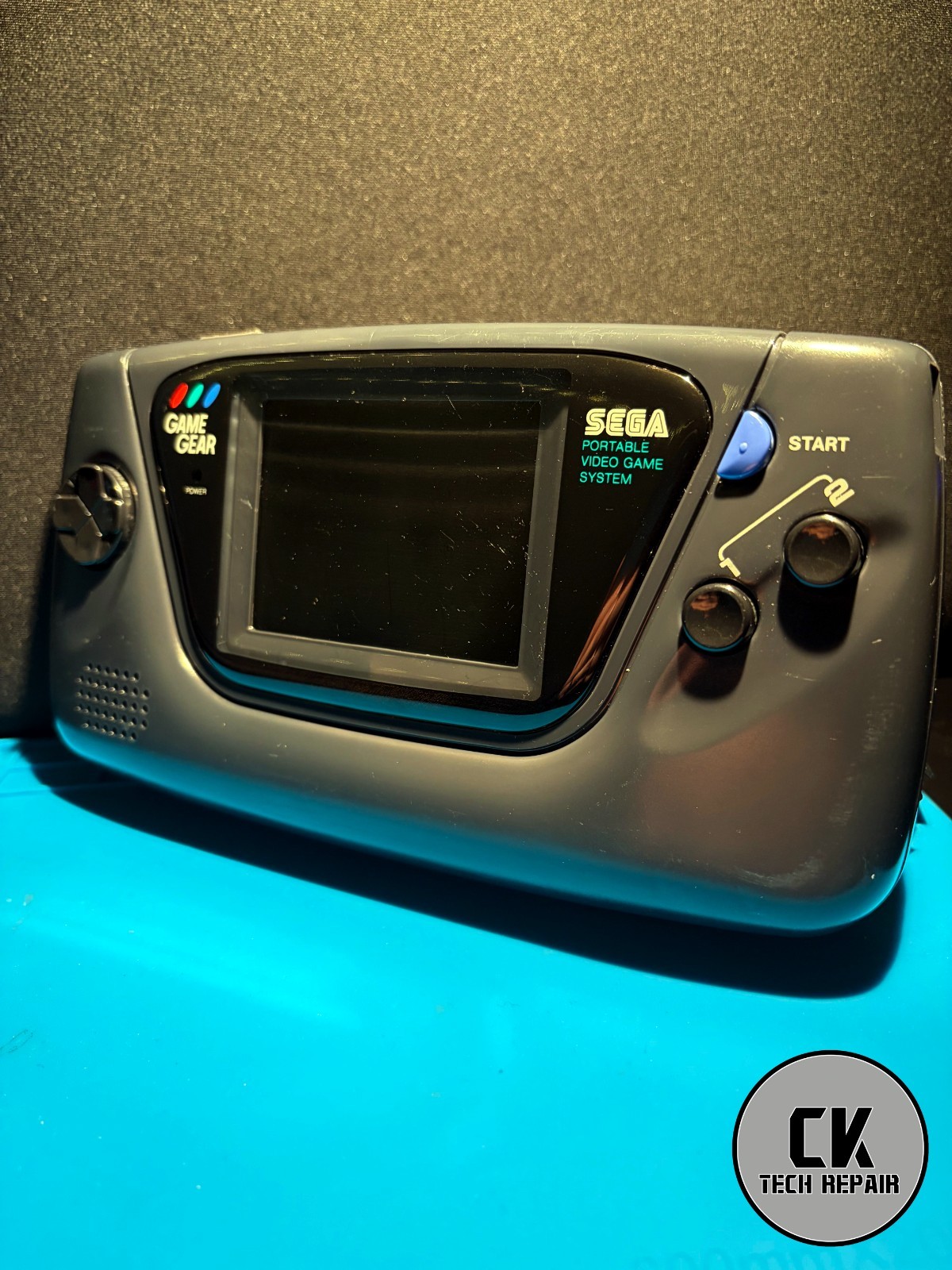 SEGA Game Gear Handheld System – Black – Recapped – Tested & Works!