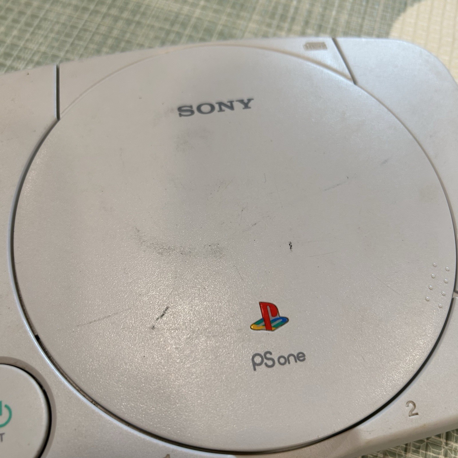 Sony PSOne PS1 PlayStation Console Bundle OEM Controller + Cords SCPH-101 TESTED