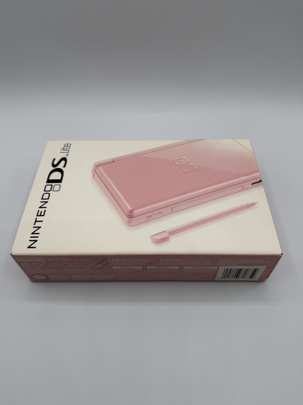 Nintendo DS Lite Console Pink Coral – CIB Complete In Box! Fair – Read Ad