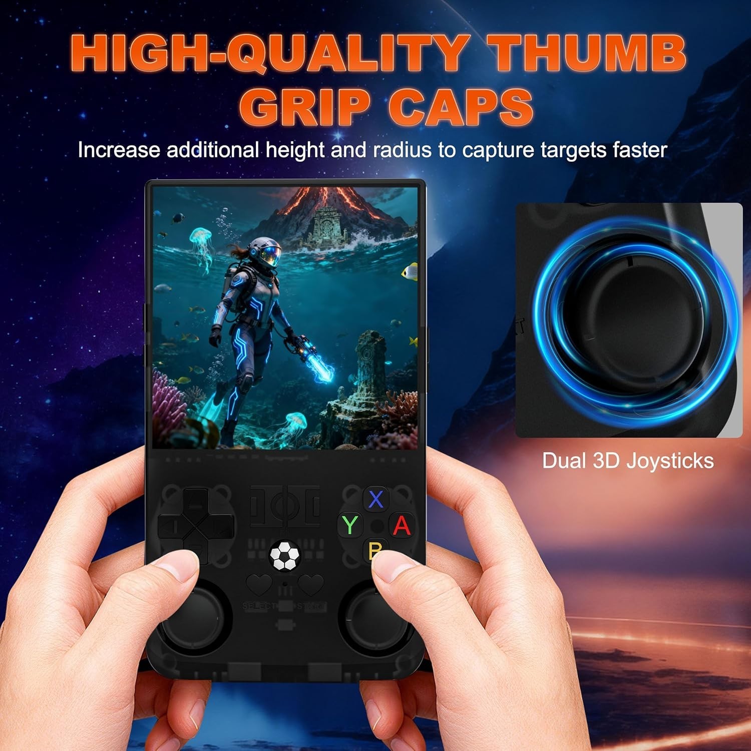 4-Inch R36MAX Retro Gaming Device – 18,000 Preloaded Games for Nostalgia