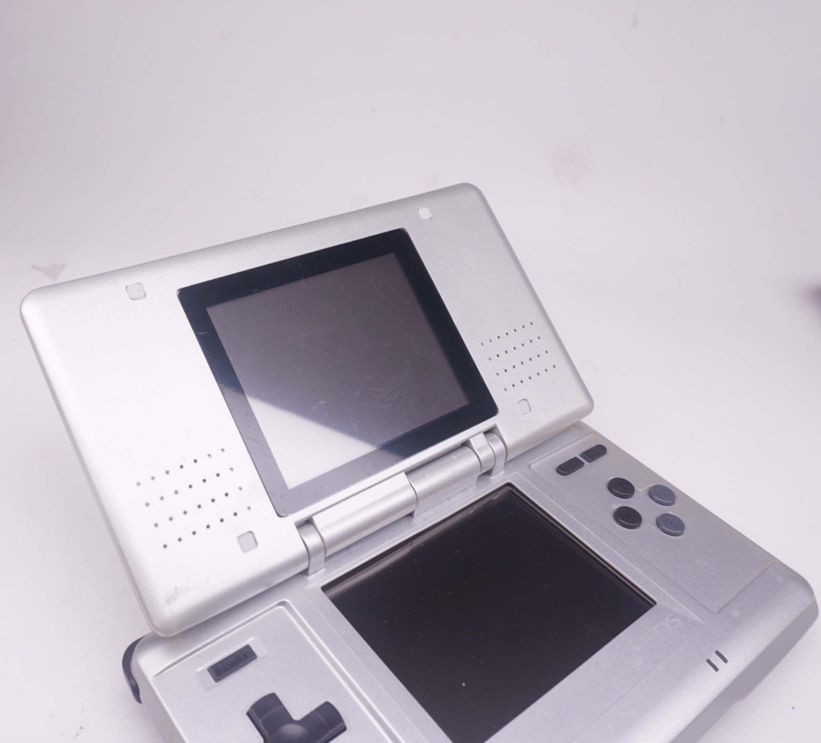 Nintendo DS Original Platinum Silver Handheld Console Refurbished New LCD Screen