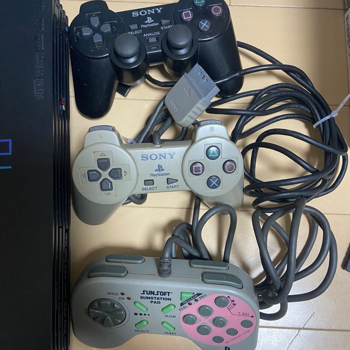Lot Games Sony PlayStation 2 game console set Used Working Japan F/S