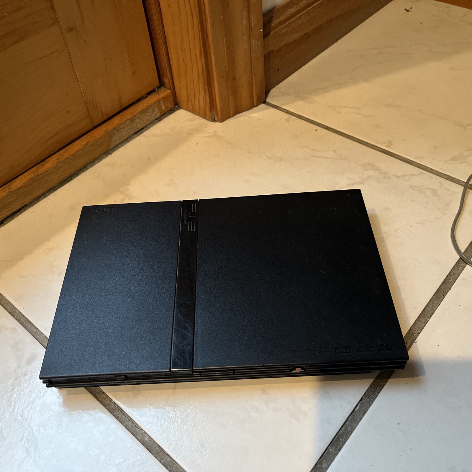 Sony PlayStation 2 Slim Line Version 77001 Console – Charcoal Black