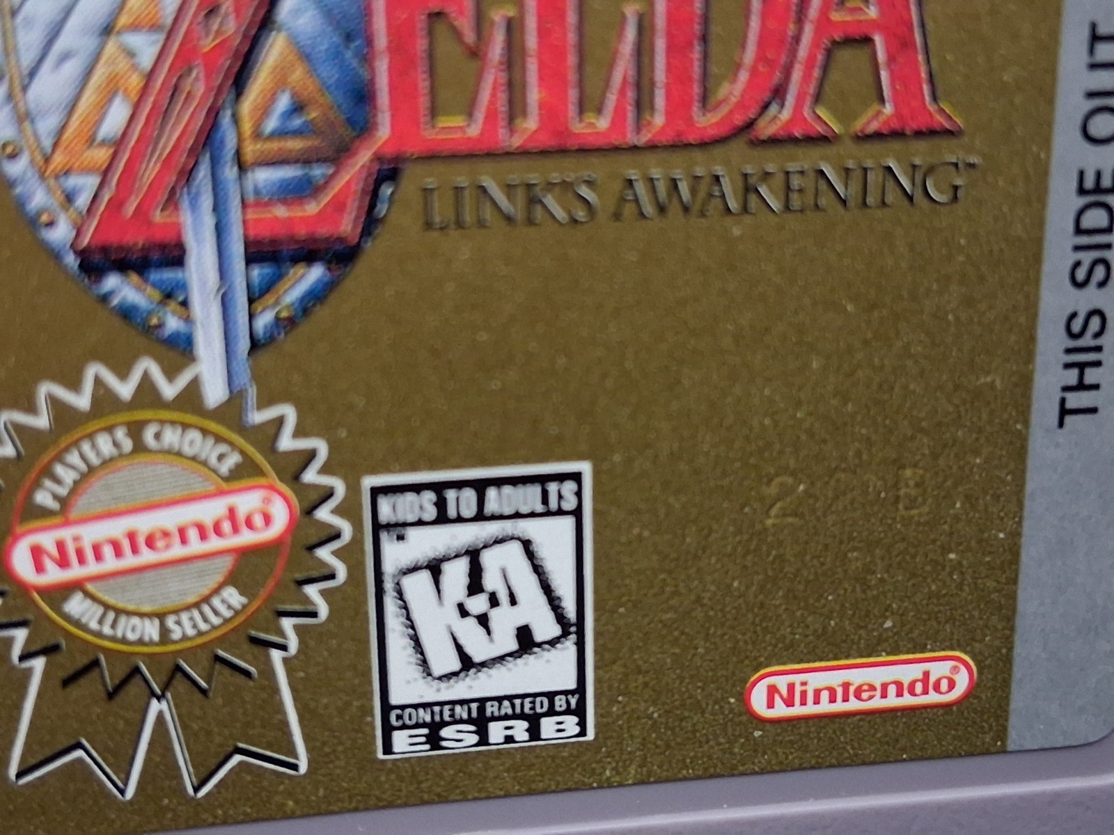 MINT The Legend of Zelda: Link’s Awakening Players Choice GameBoy CIB In BOX GBC