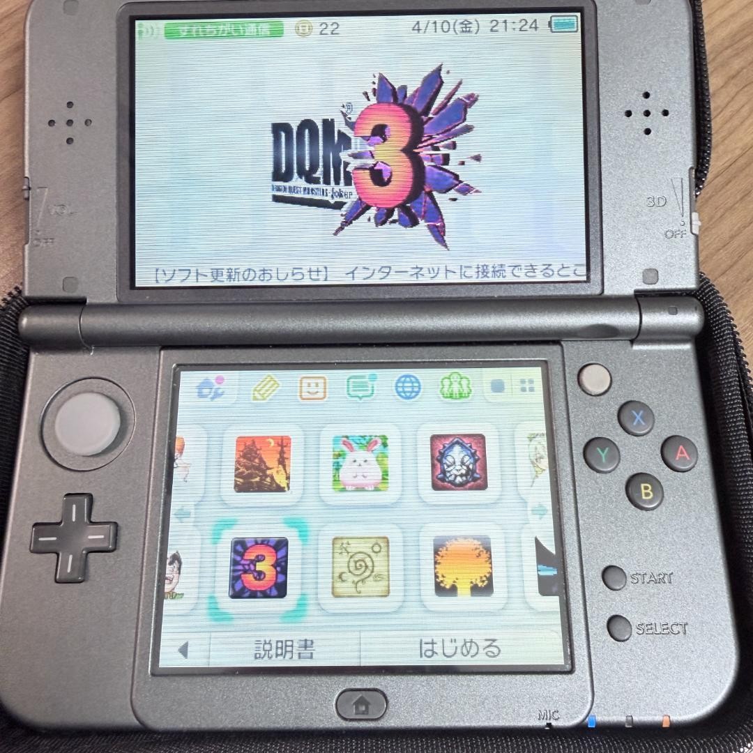 3DS/2DS/DS New Nintendo 3Ds Ll Black Operation Item Japan