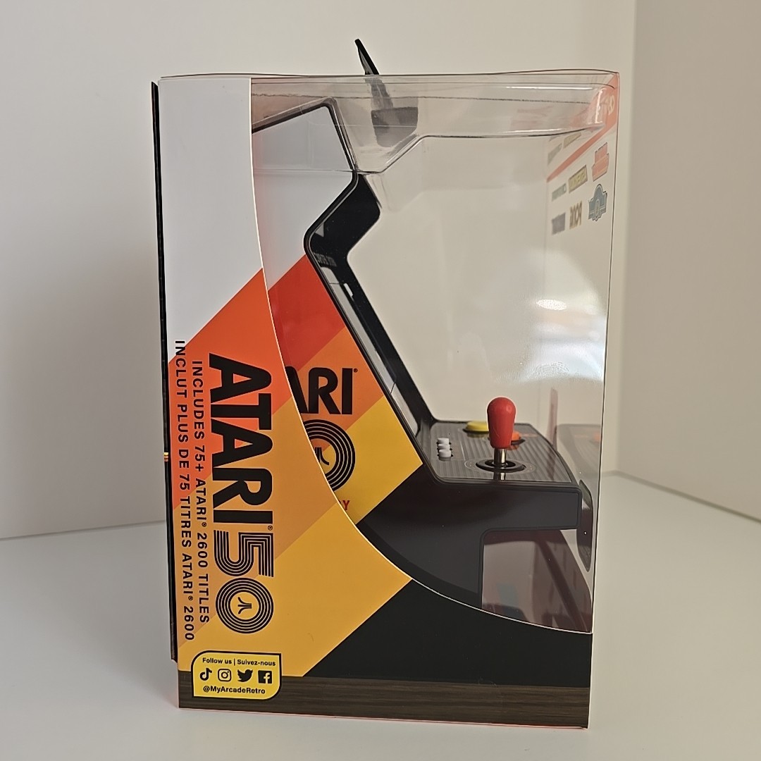 My Arcade Atari Micro Player Pro: 100 Video Games, 6.75″ Mini Arcade Machine New