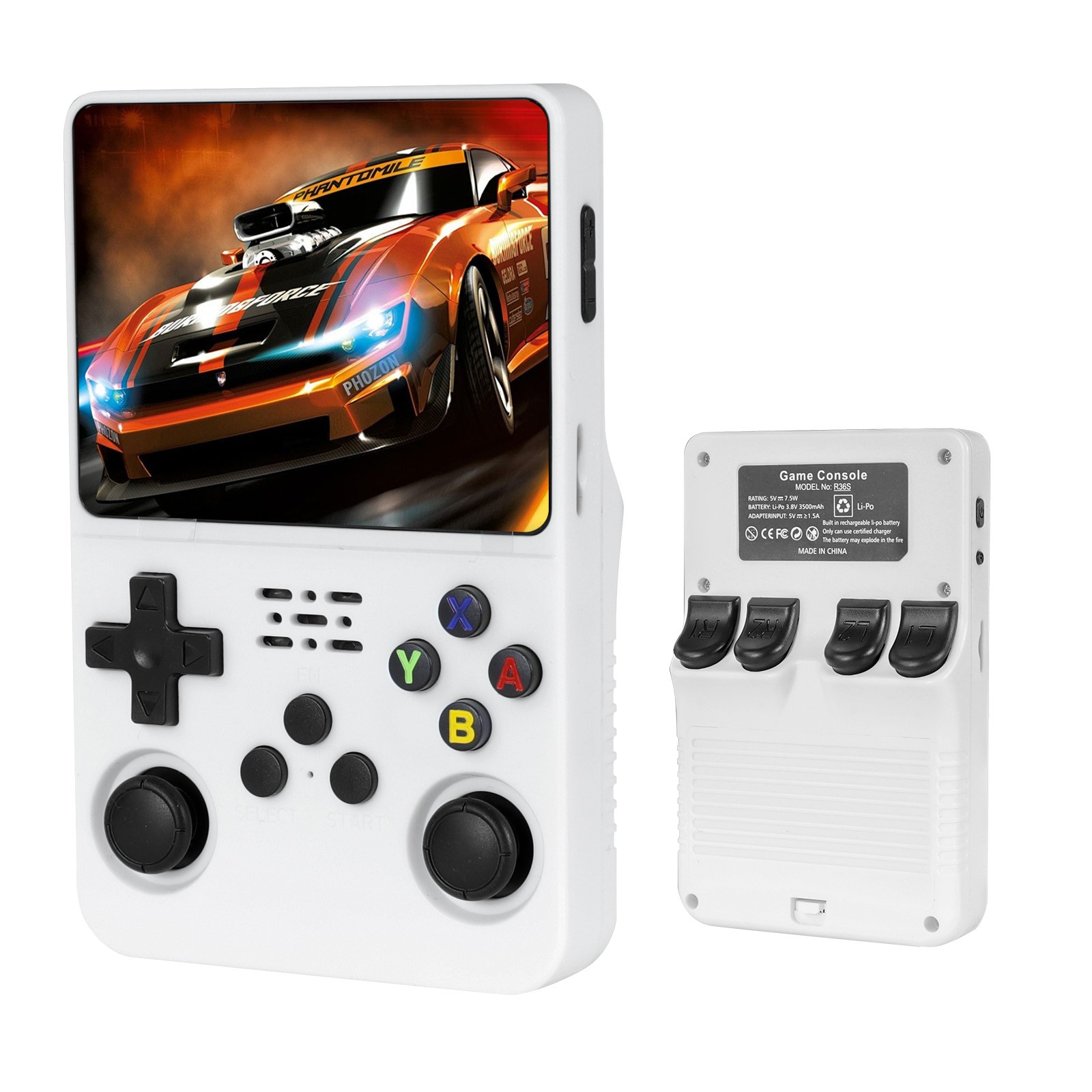 128GB R36S Retro Handheld Game Console Video Games 64GB Consoles 20000+ Games