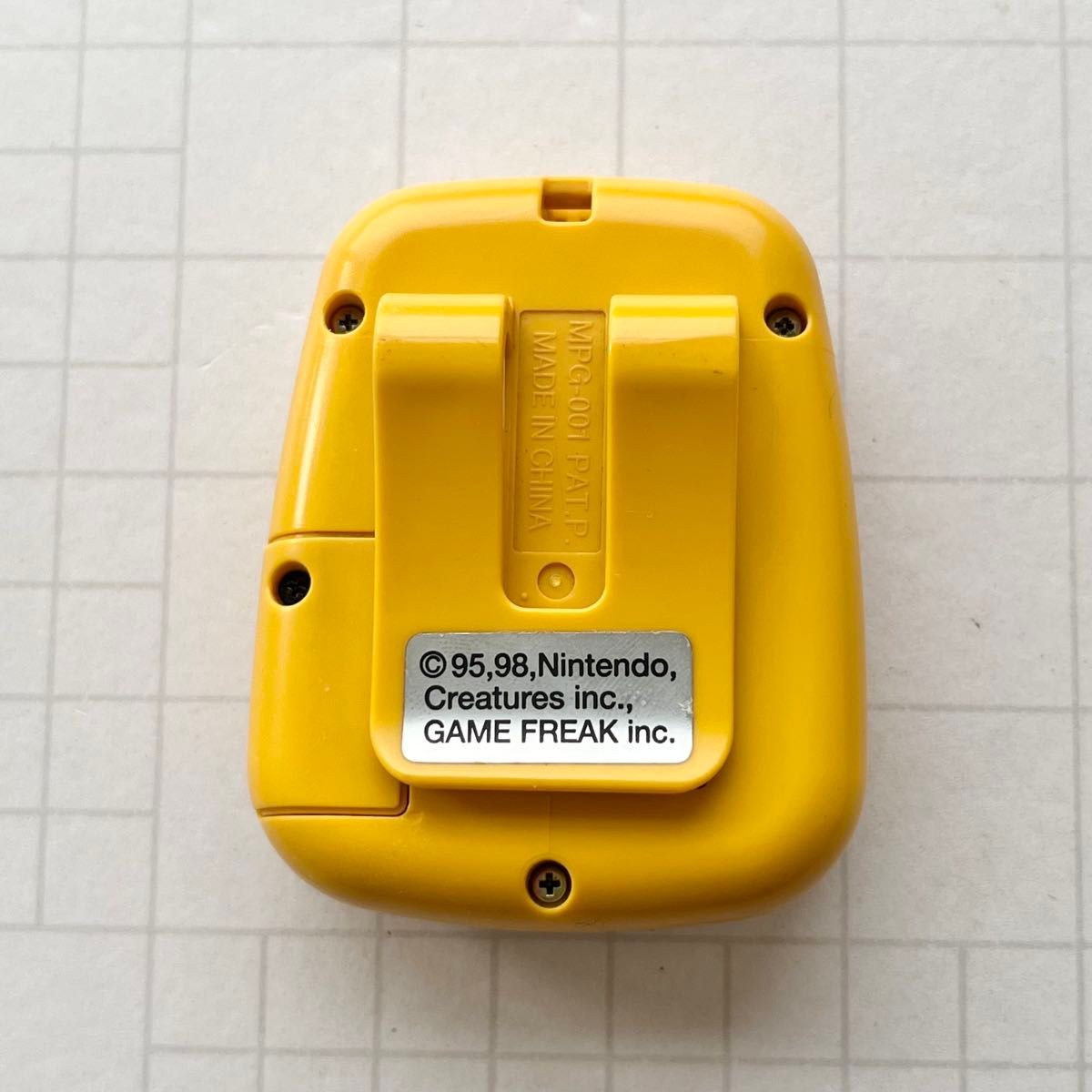 Nintendo Pocket Pikachu Yellow MPG-001 Pedometer Tested Working Cleaned Japan