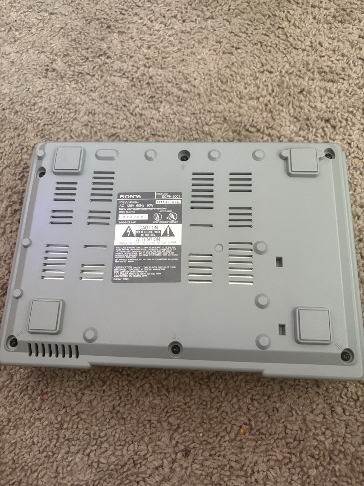 Sony PlayStation 1 (scph-Y1001) – Tested,Works Great