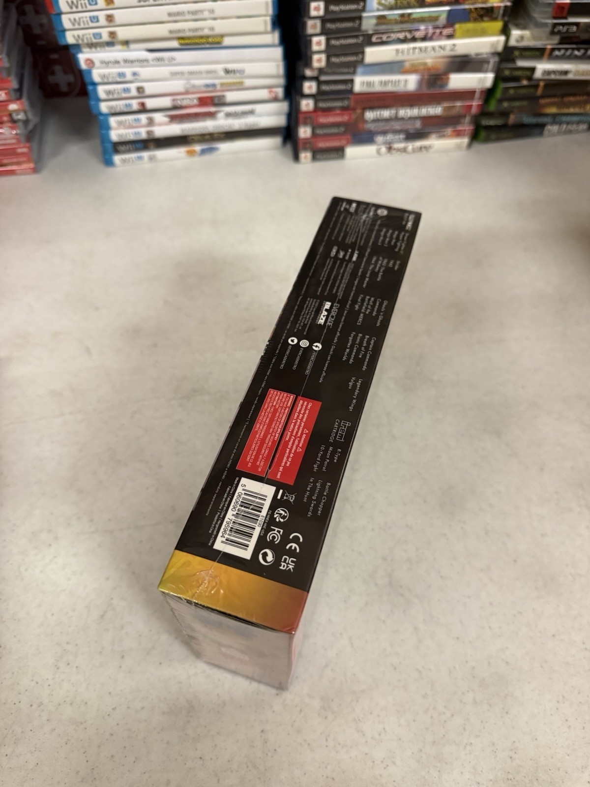 Blaze Evercade EXP Retro Gaming Handheld With Capcom Games – SEALED! White