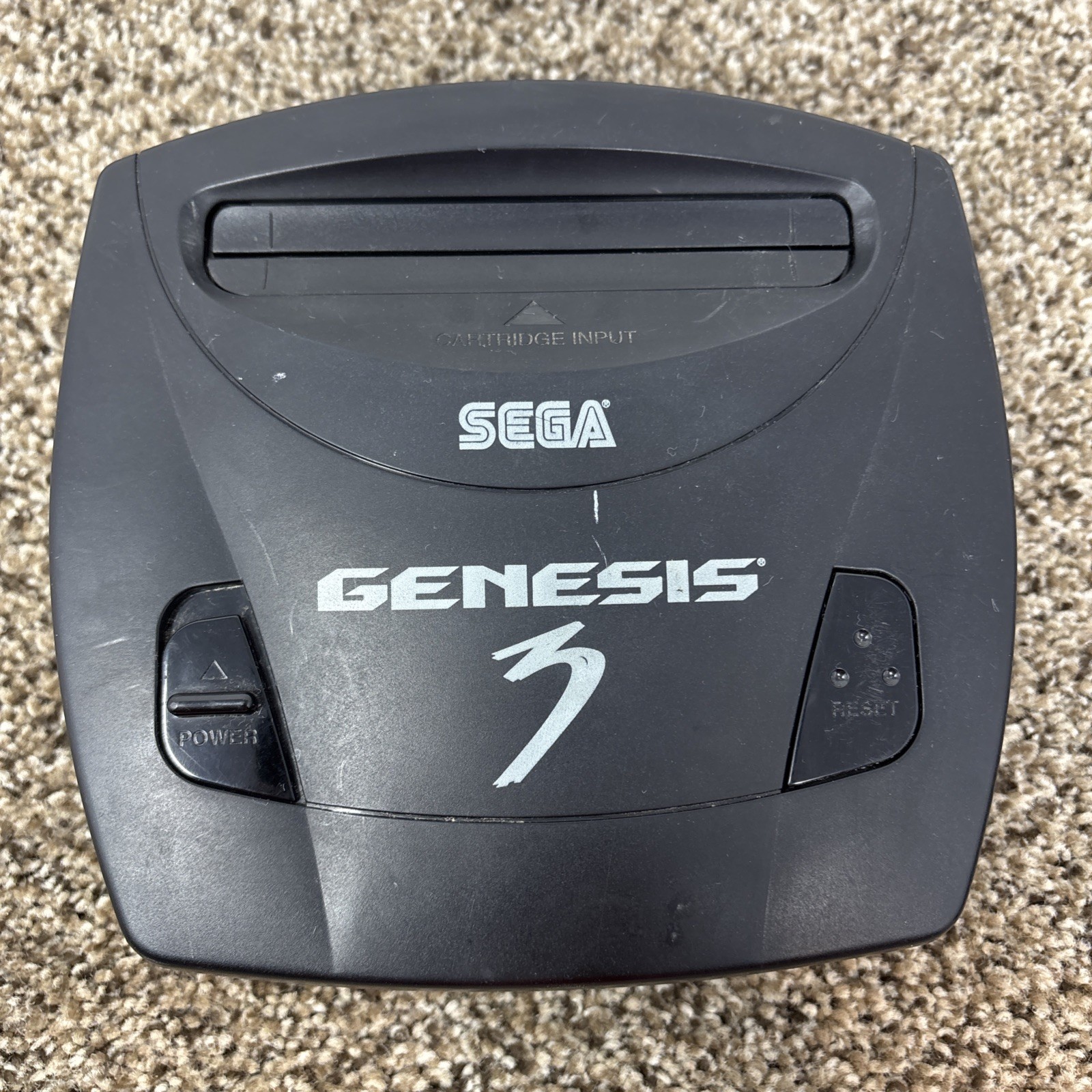 SEGA Genesis Model 3 MK-1461 Video Game Console – Tested
