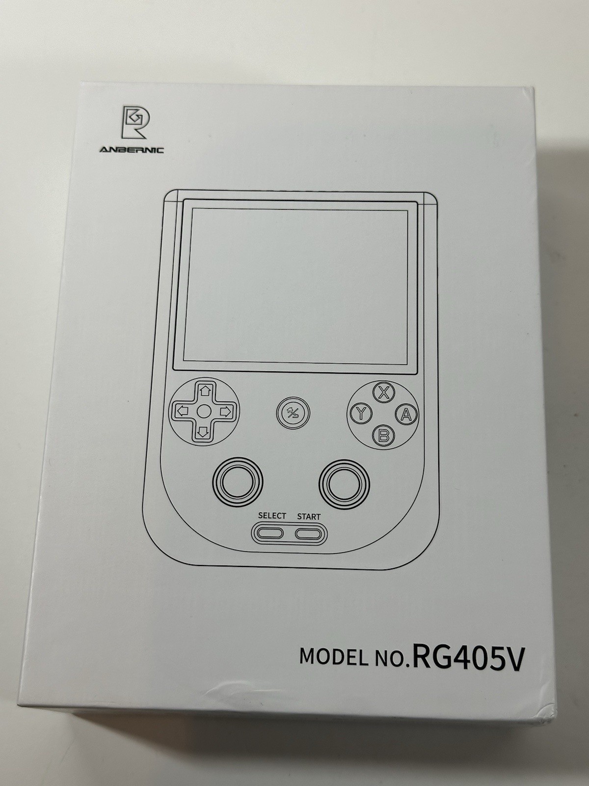 Anbernic RG405V With GammaOS and 256GB SD card Transparent Purple