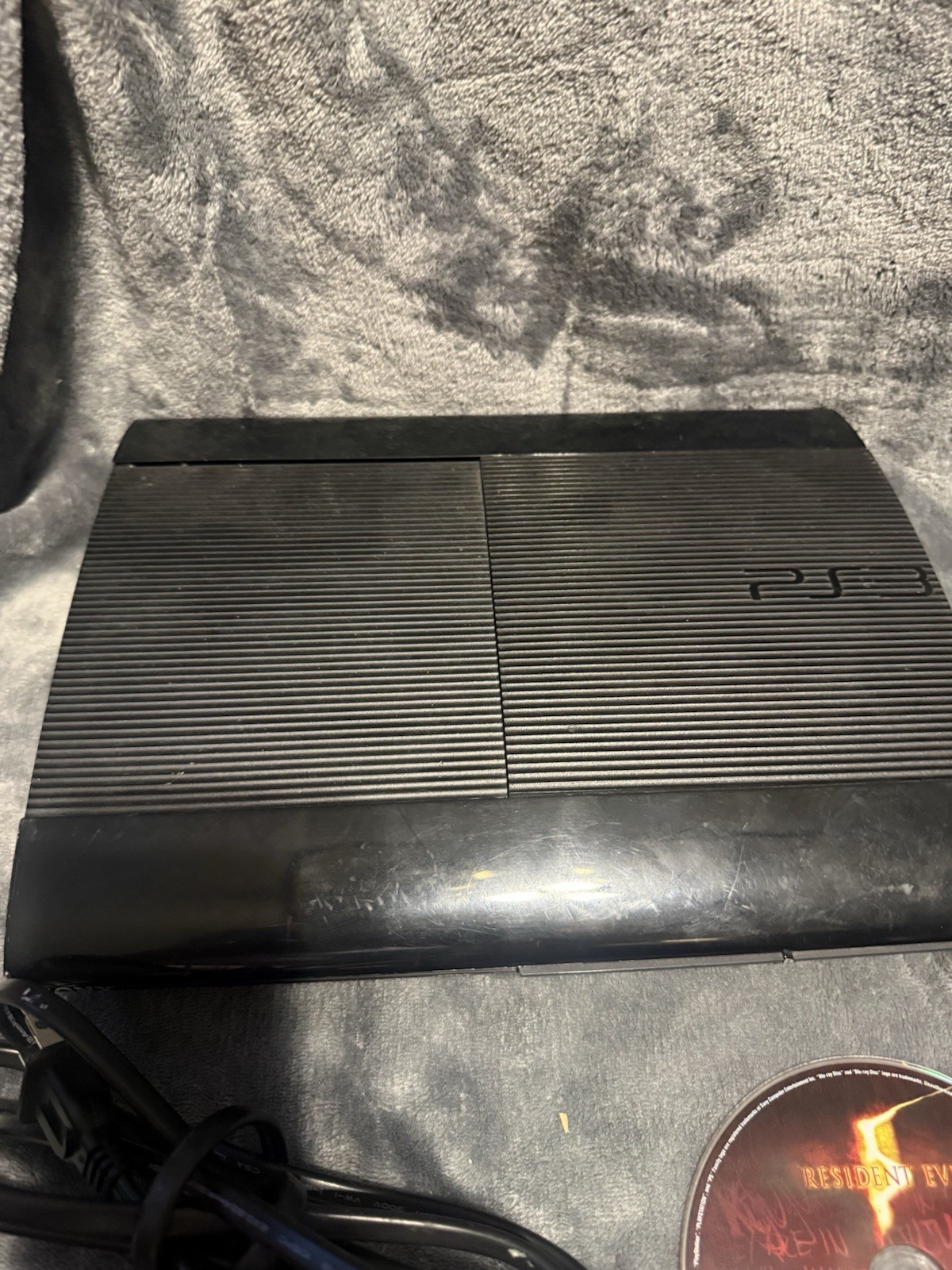 Sony PlayStation 3 Super Slim Black 250GB Console Video Game System w Controller