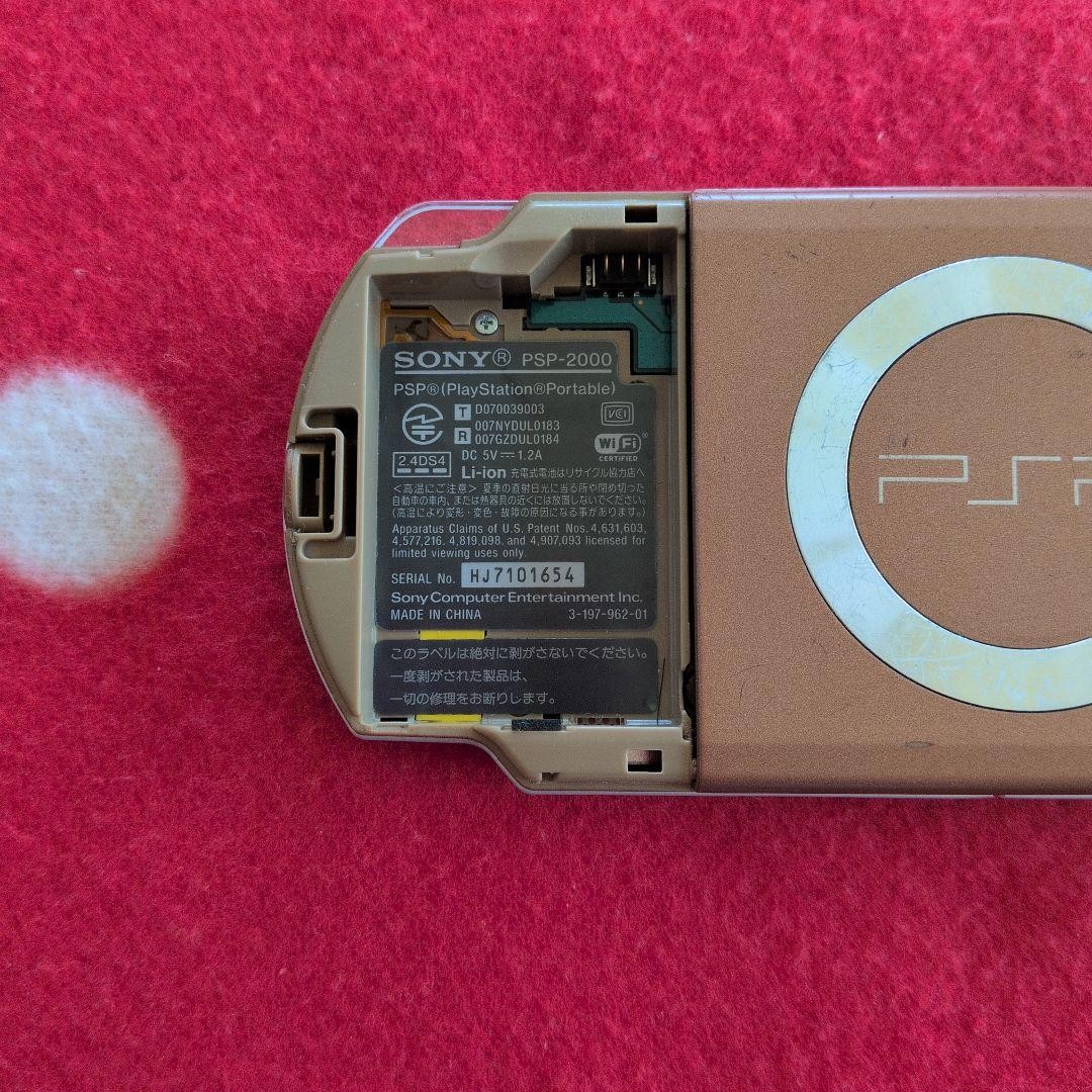PSP Rare Color Sony Psp-2000 Matte Bronze Japan