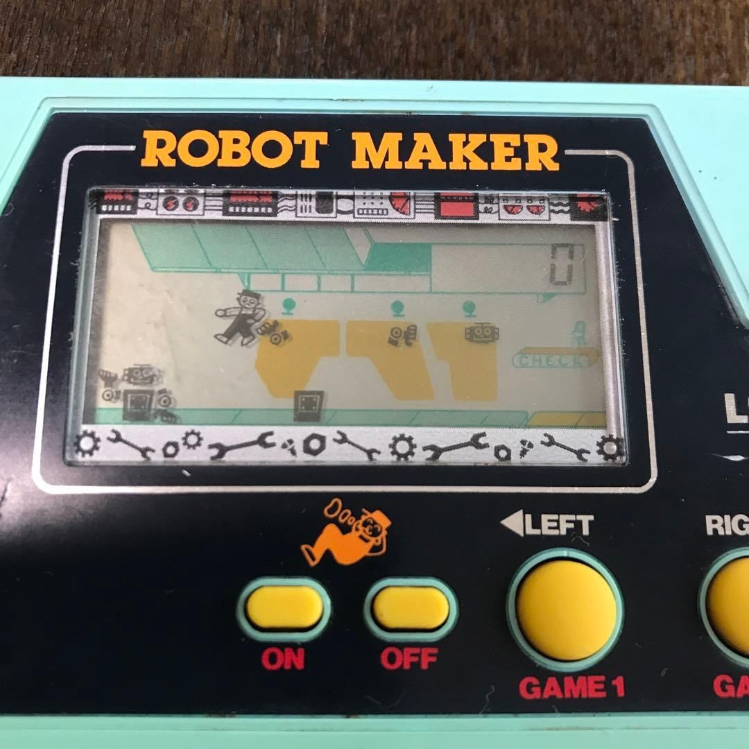 LCD Game: Robot Maker (Tested) Made in Japan