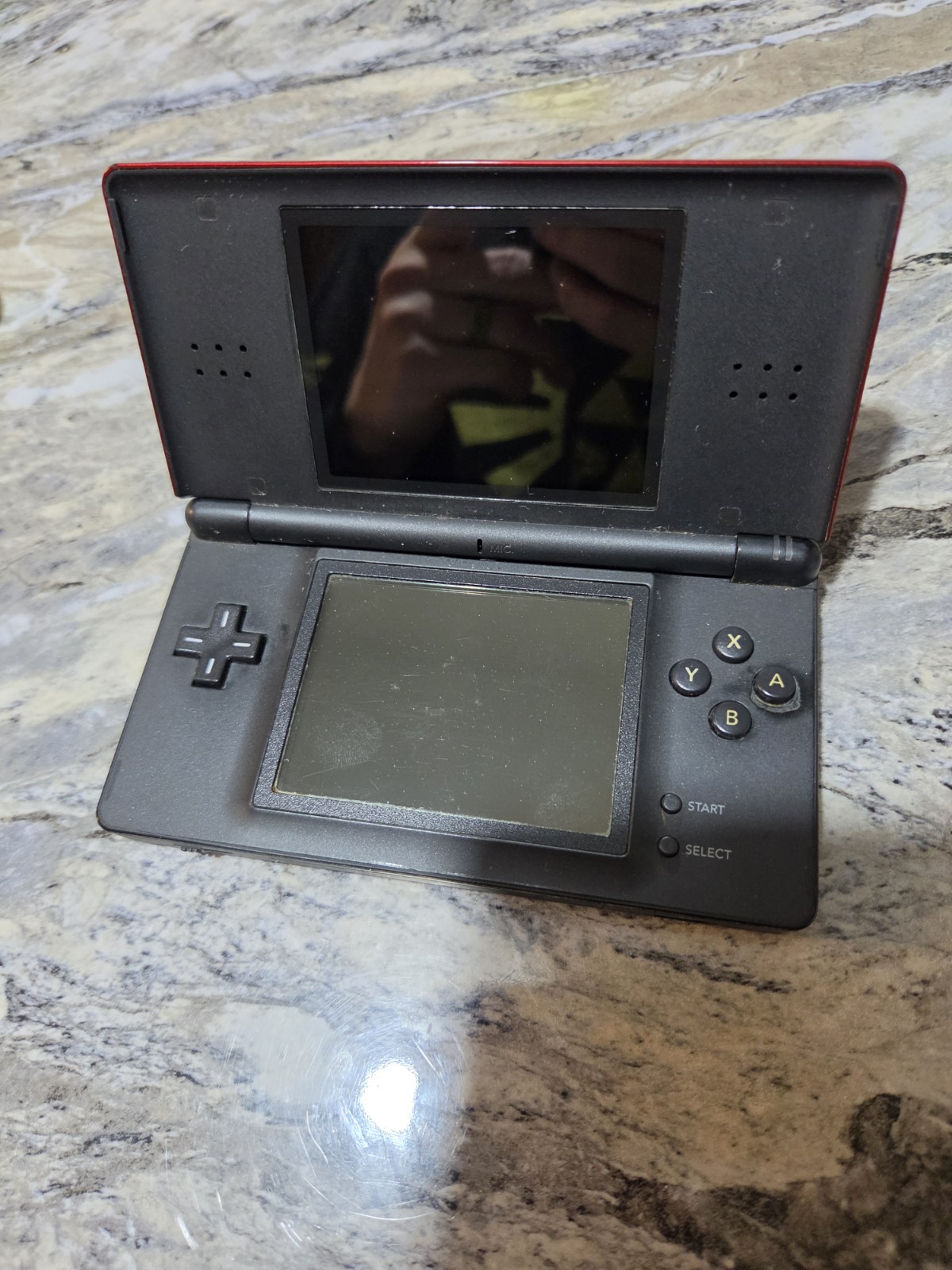 Nintendo DS Lite Handheld Gaming System, Crimson Red/Black