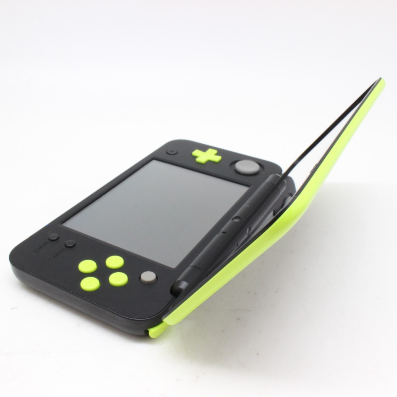 [ NEAR MINT IN BOX ] NINTENDO NEW 2DS XL Black Lime Game Console From Japan 4172