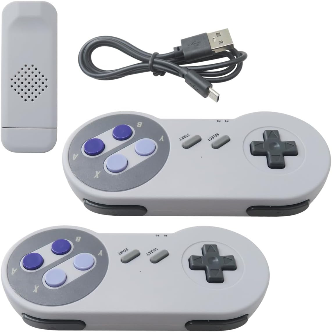 SF900 for NES Retro Video Game Console HD Game Stick 5000 Games with 2X Wireless