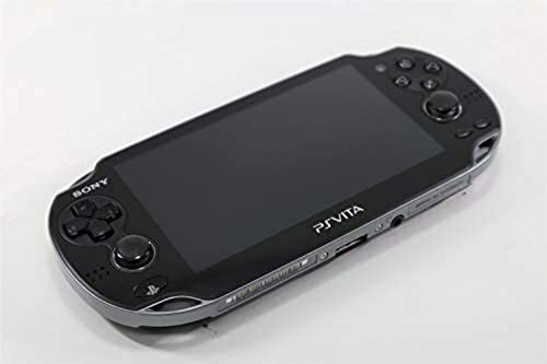 Playstation vita 3G/Wi-Fi model CRISTAL BLACK PCH-1100 AB01 Ps vita Excellent