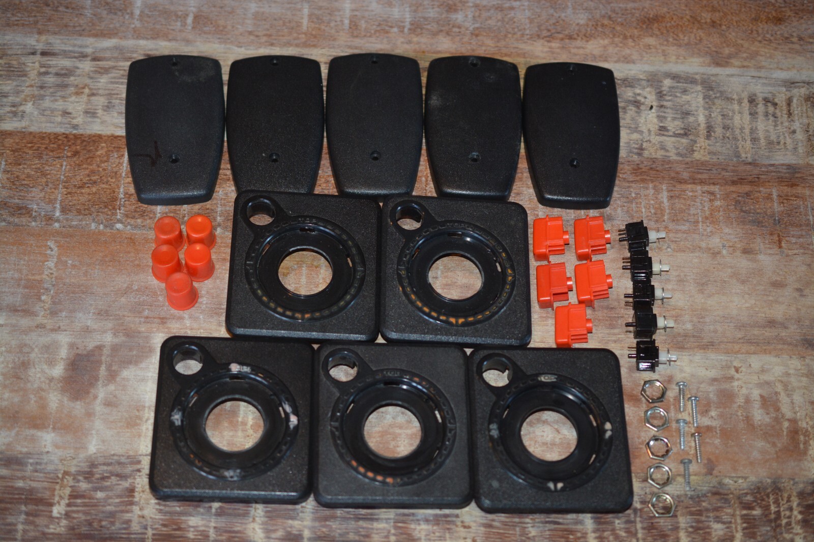 (35) Atari Joystick & Paddle Controller Parts CX30 CX40 cases buttons switches +
