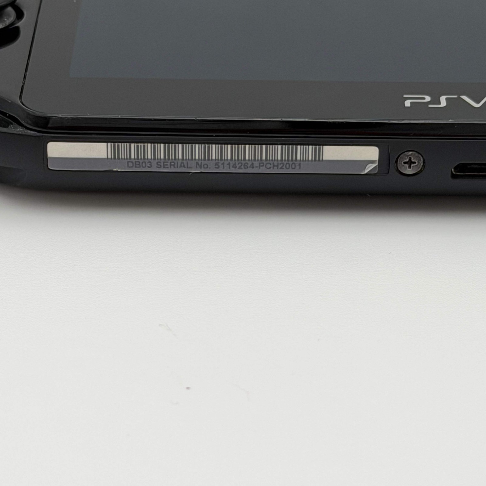 Sony PlayStation Vita Slim PS VITA Handheld Console PCH-2001 Black – Tested