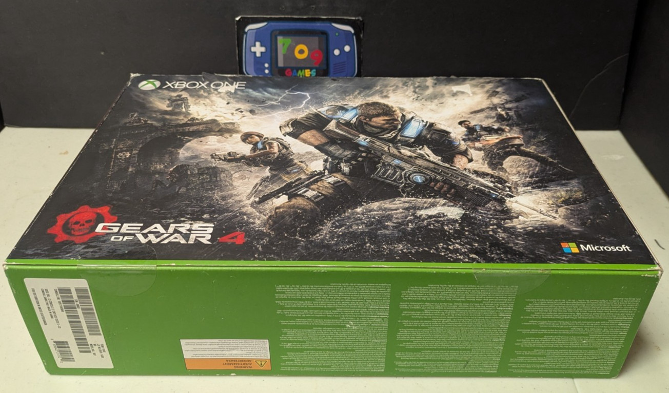 Microsoft Xbox One S Gears of War 4 Limited Edition 2 TB Crimson Red Console